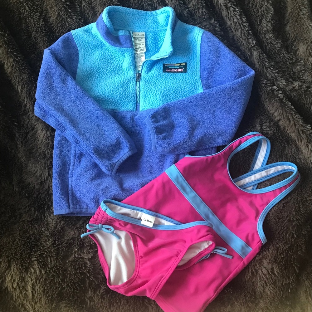 LL Bean-Fleece Pullover 4T